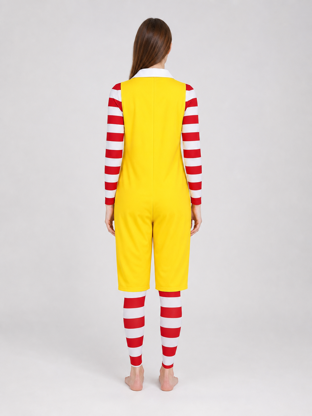 McDonald's Clown Costume: Yellow Jumpsuit