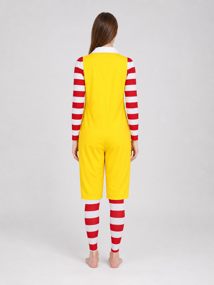 McDonald's Clown Costume: Yellow Jumpsuit
