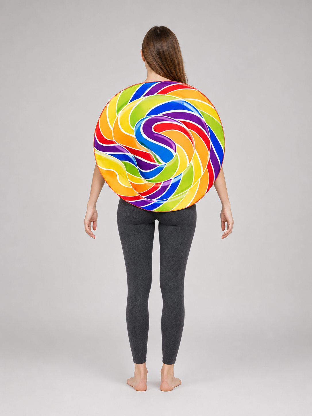 Candy Costume with Rainbow Pattern