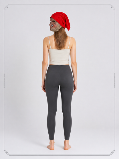 Halloween Carnival Mask with Red Headscarf