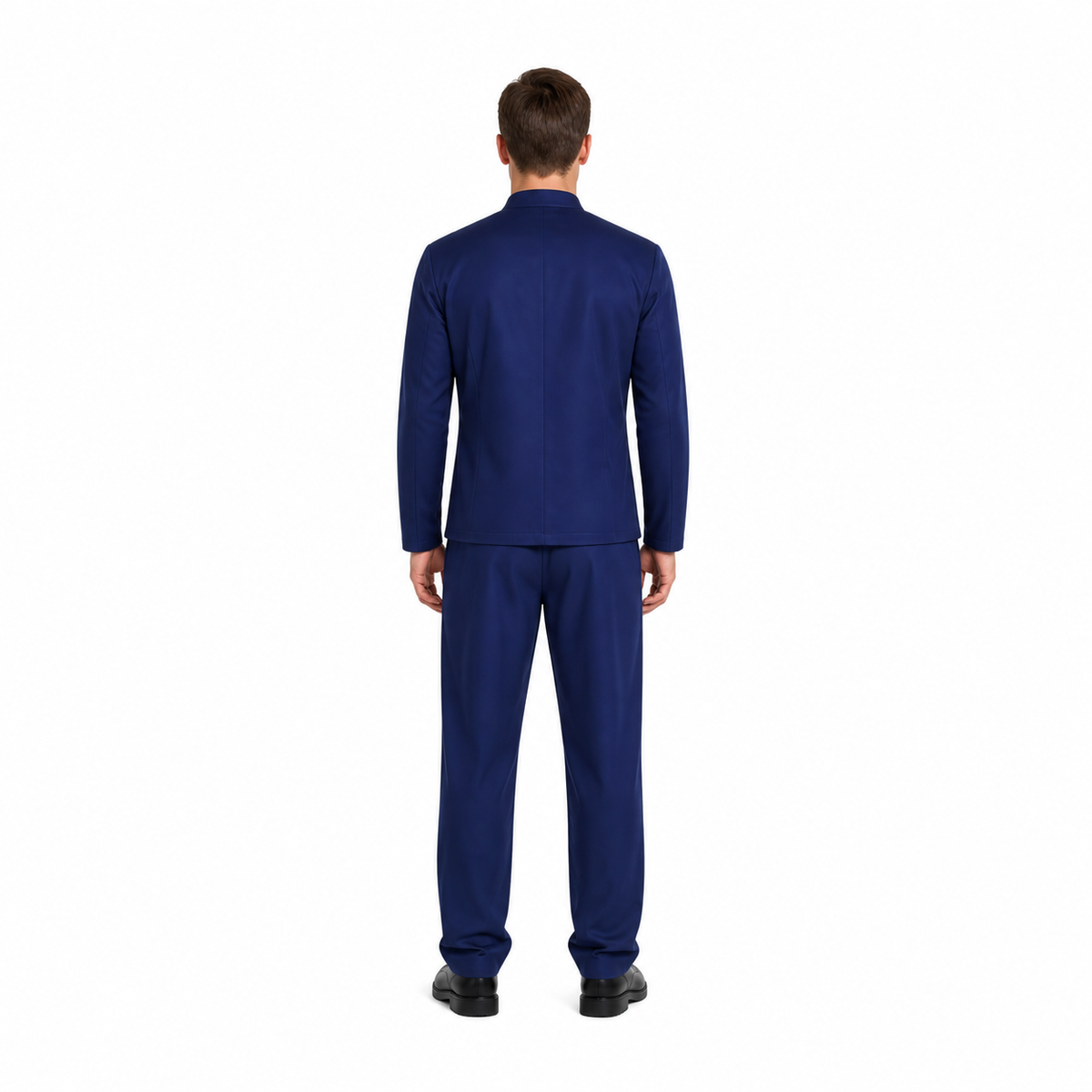 Jujutsu Kaisen Cosplay Uniform, Dark Blue back view