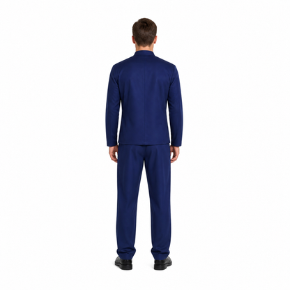 Jujutsu Kaisen Cosplay Uniform, Dark Blue back view