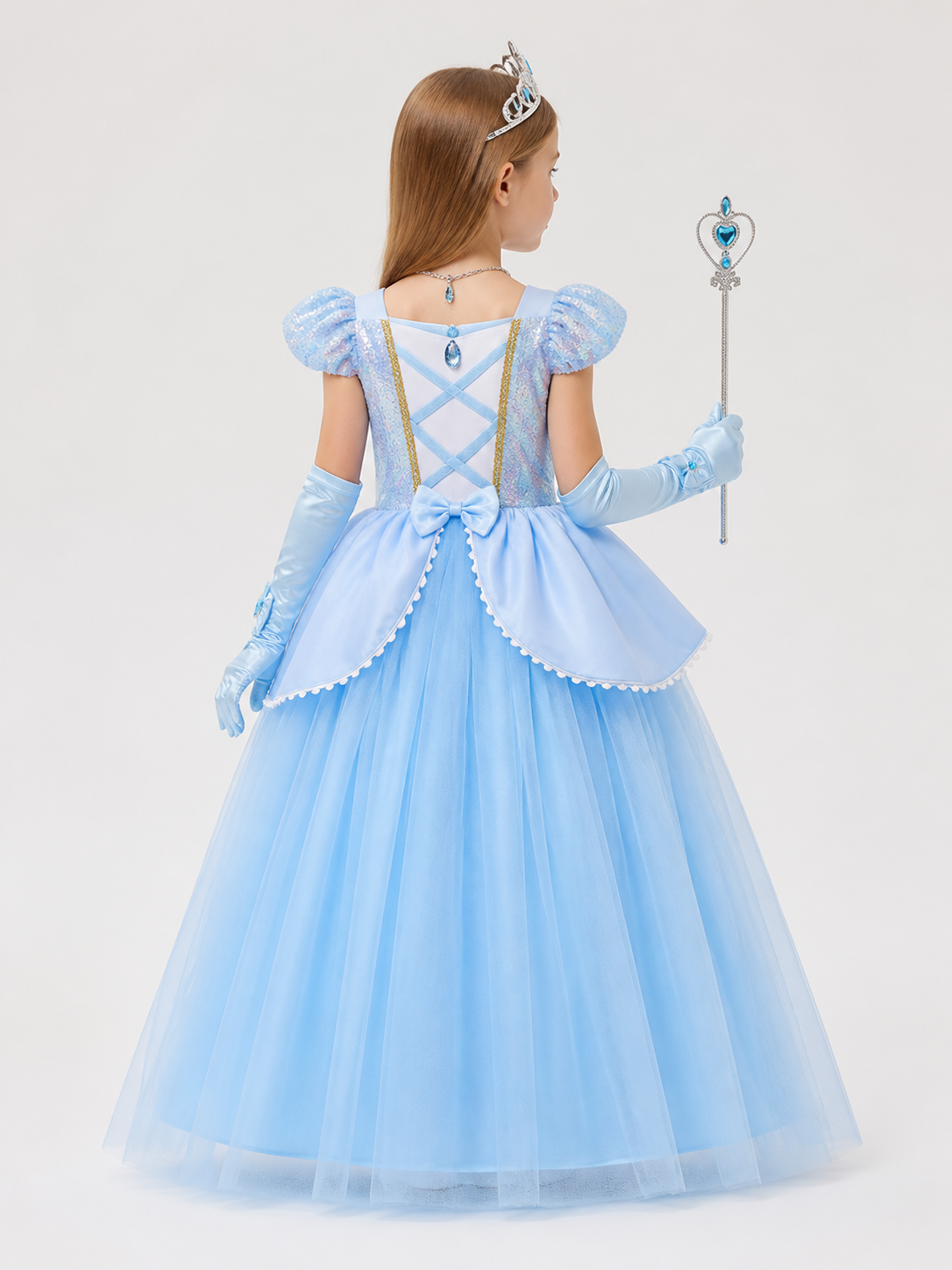 Blue Princess Halloween Costume