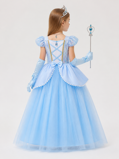 Blue Princess Halloween Costume