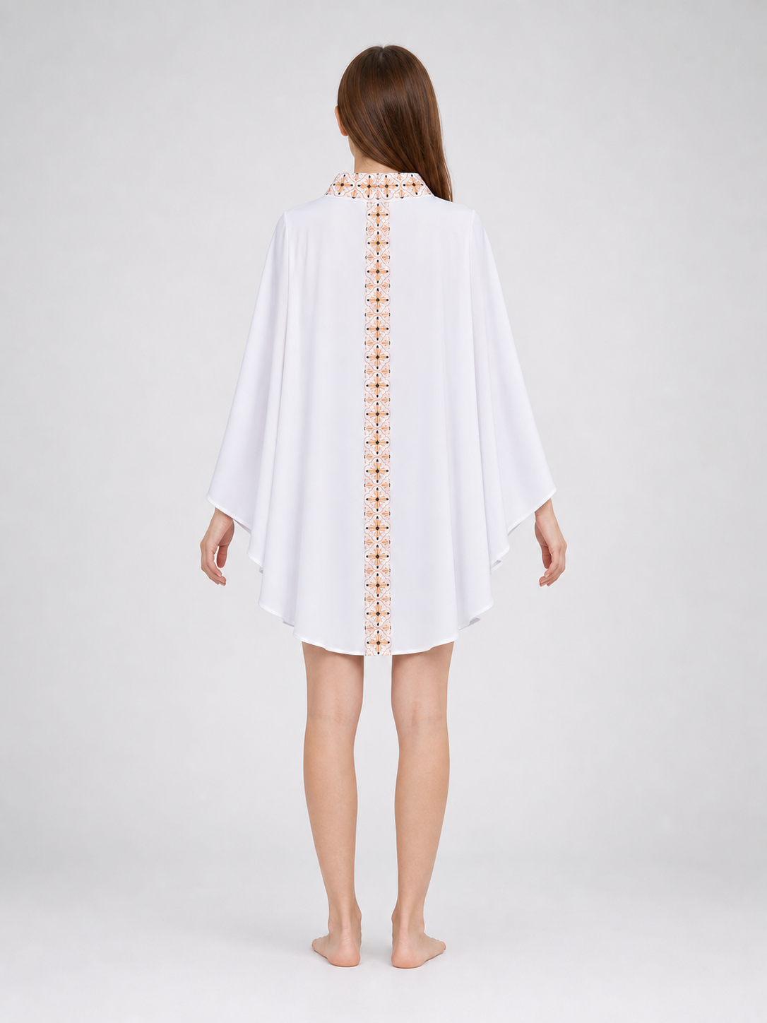 White Medieval-Style Cosplay Shirt