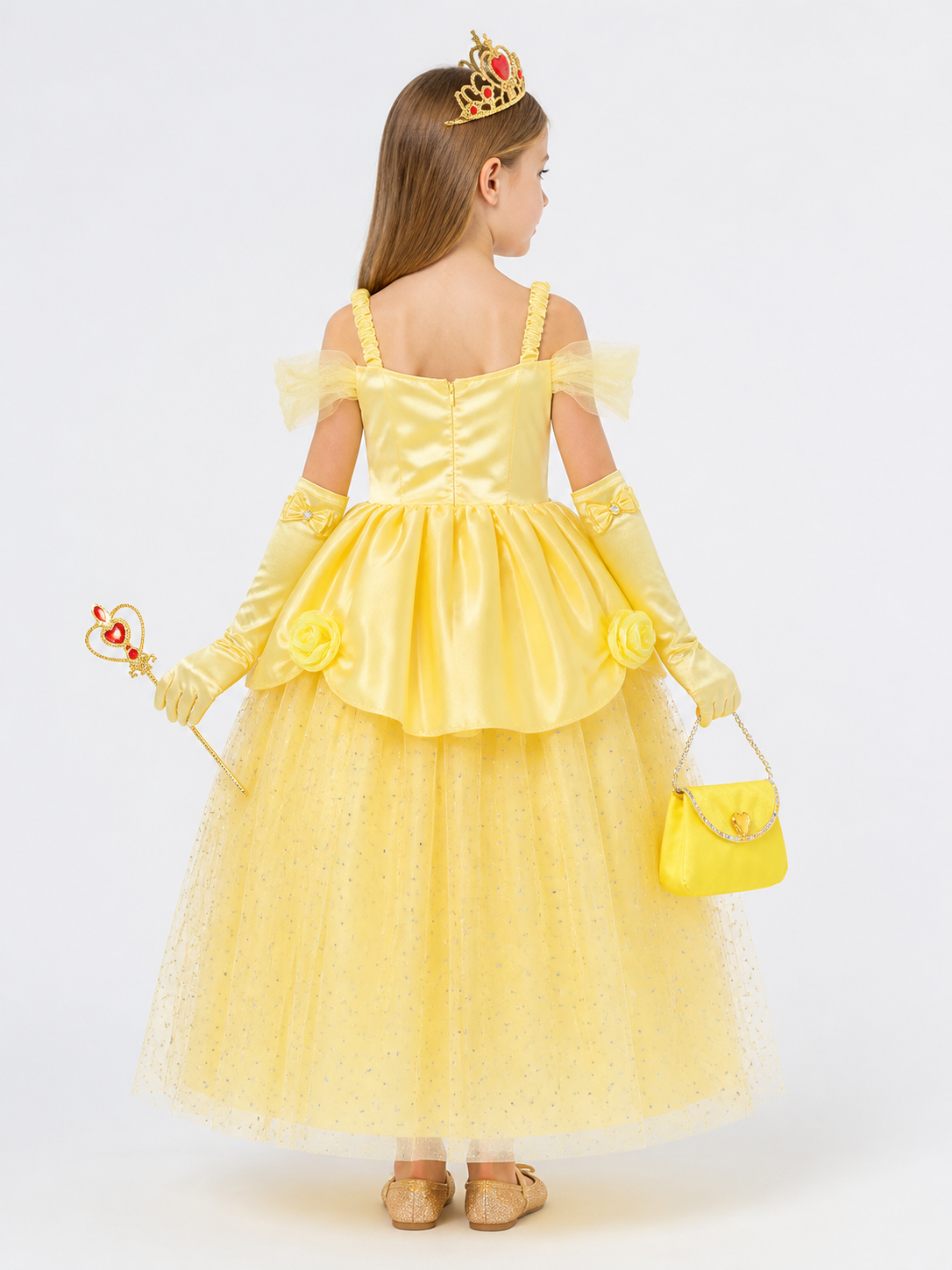 Princess Costume for Halloween and Cosplay back view