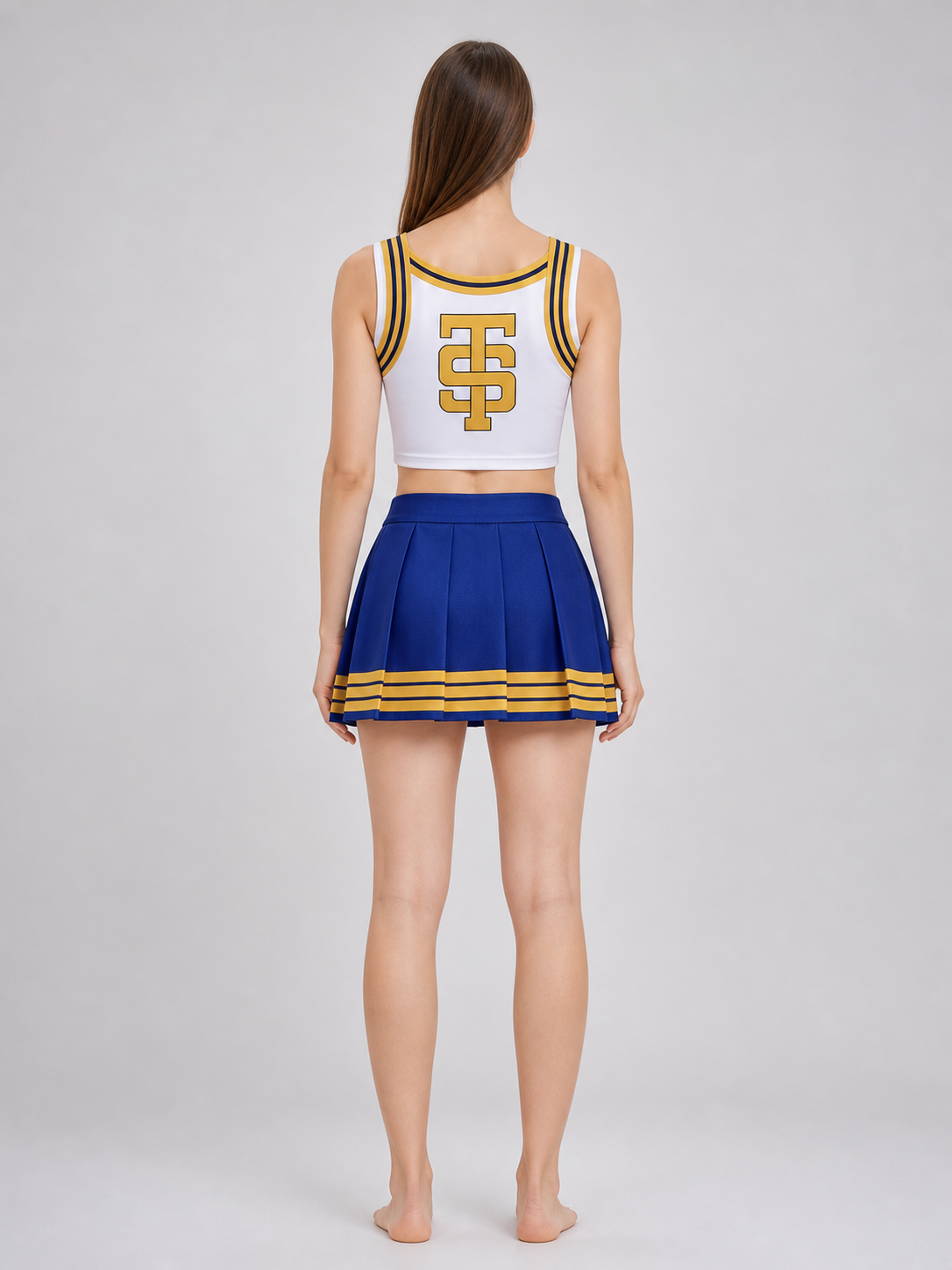 Taylor Swift Cheerleader Cosplay Costume with Bow