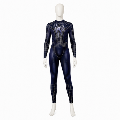 Spider-Man Costume Jumpsuit for Cosplay back view