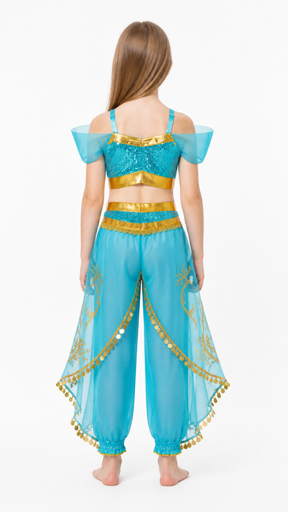 Children’s Sequin and Fringe Costume back view