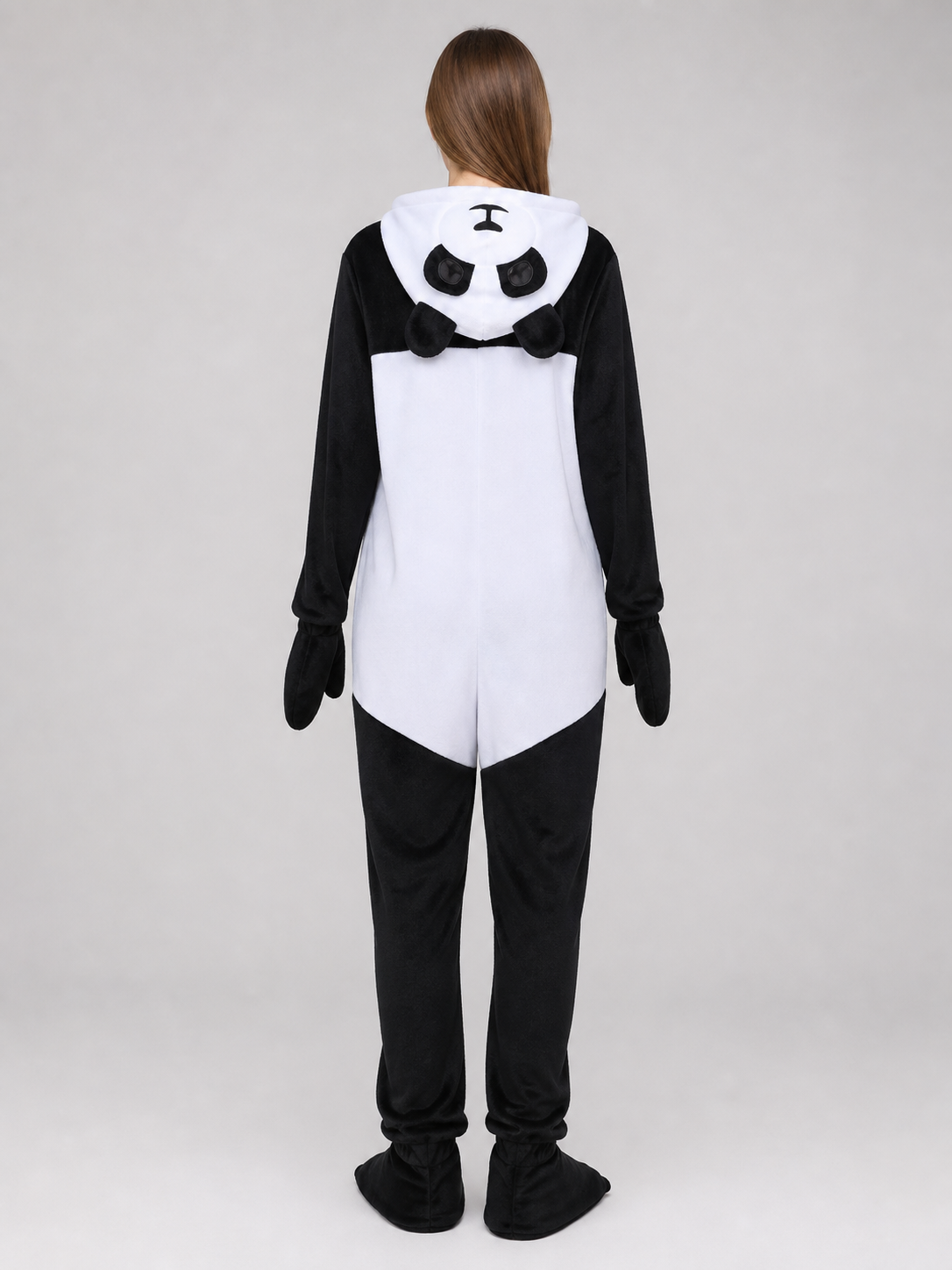 One-piece panda costume for cosplay and themed events