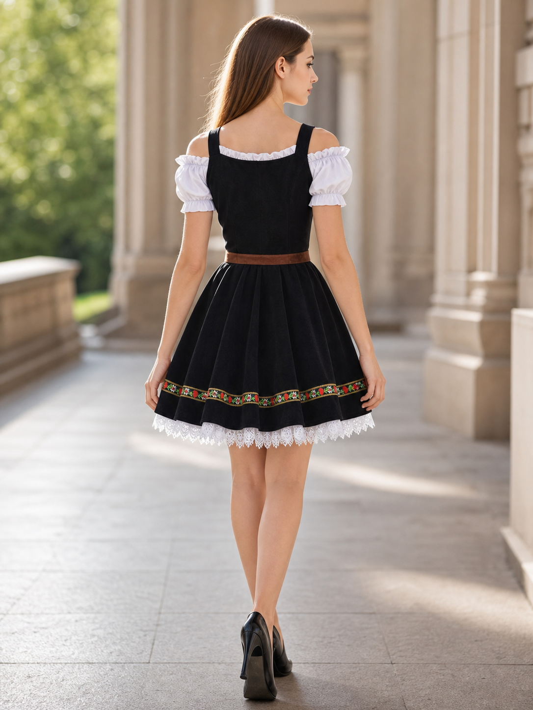 German-Style Costume Dress with Apron