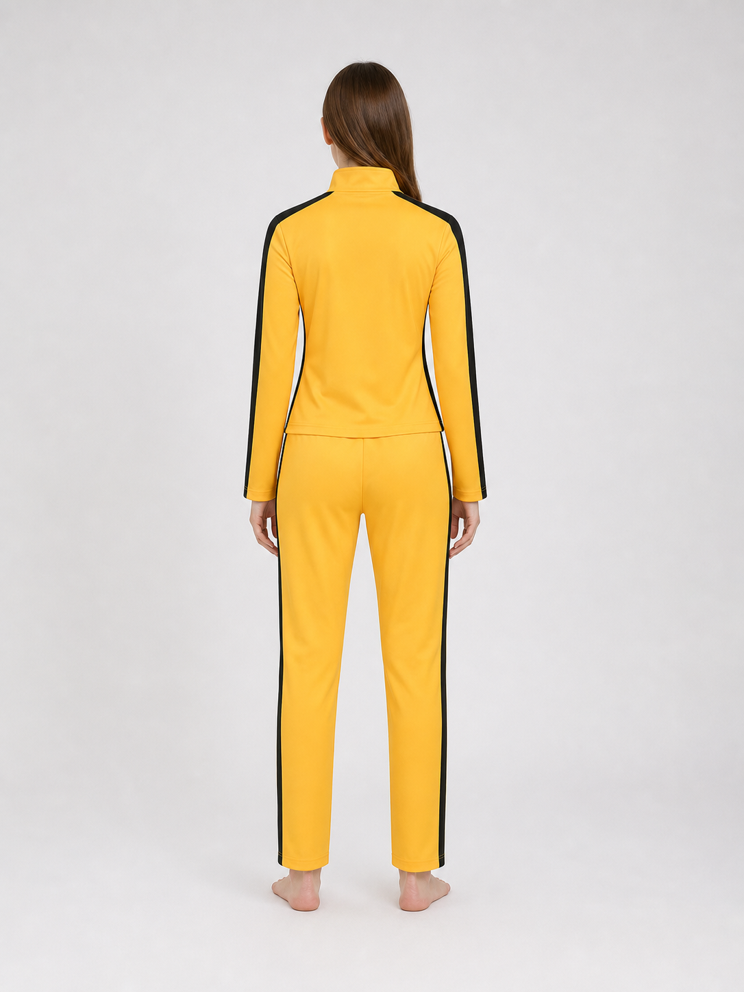 Yellow-and-Black Cosplay Tracksuit