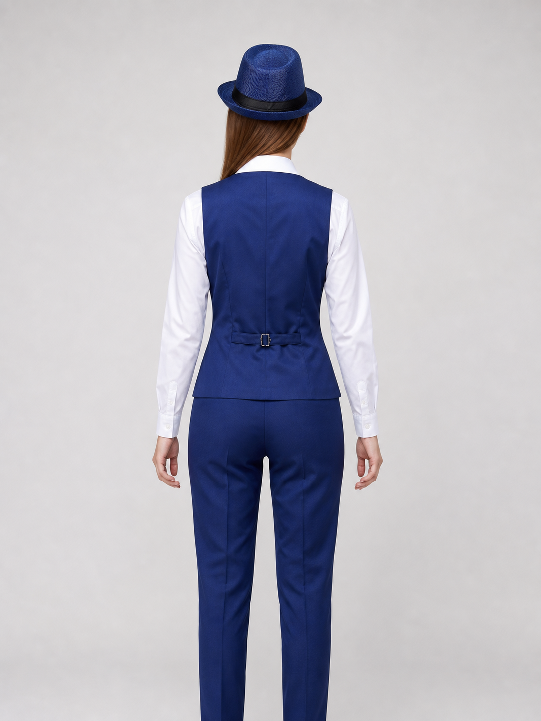 Vintage Gatsby-Style Costume with Vest and Hat