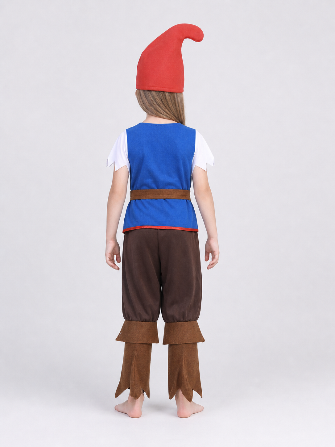 Dwarf costume with beard for parties