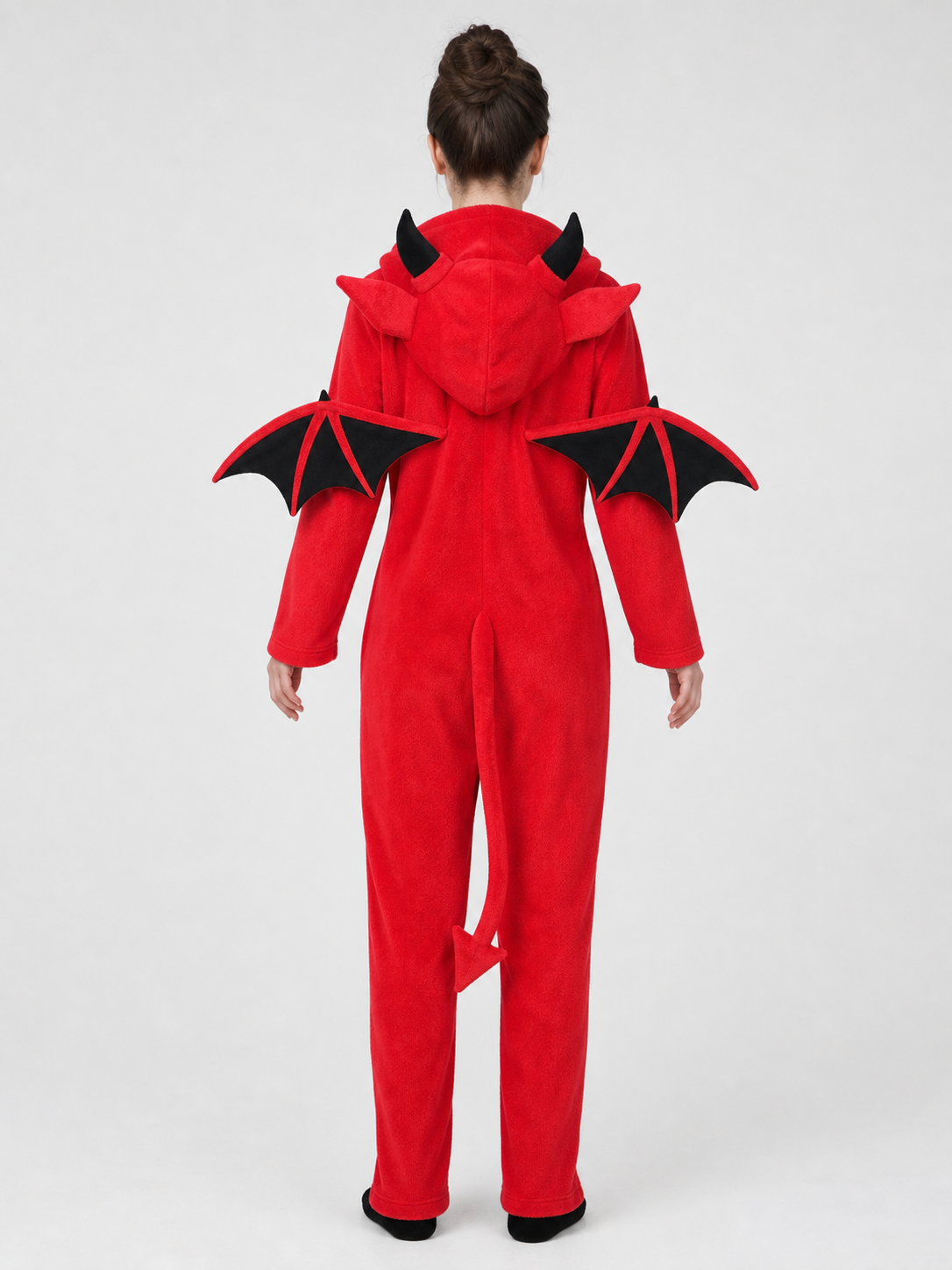 Halloween Demon Costume with Wings and Tail
