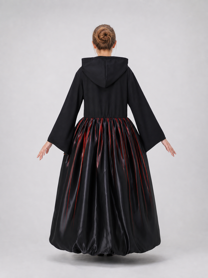 Cosplay Costume: Hooded Dress with Necklace
