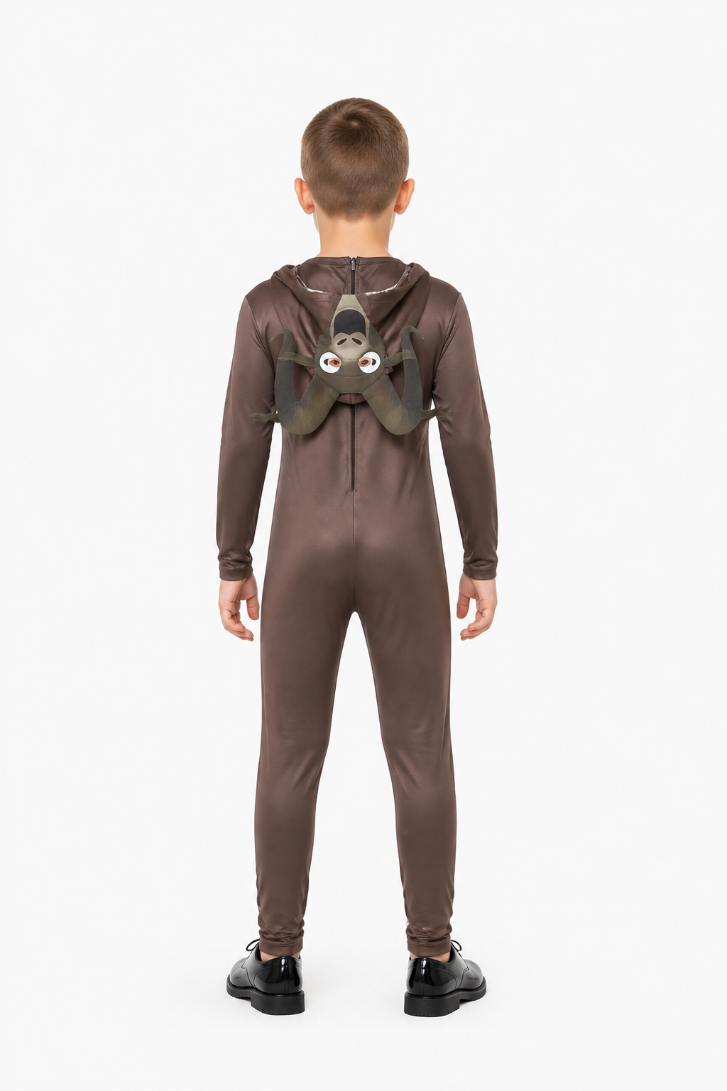 Monster Goat Costume with Horns for Halloween back view