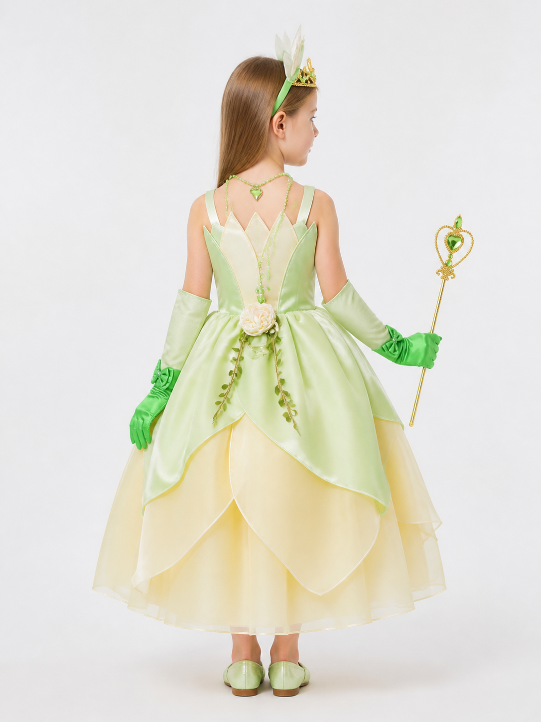 Green Princess Costume for Cosplay