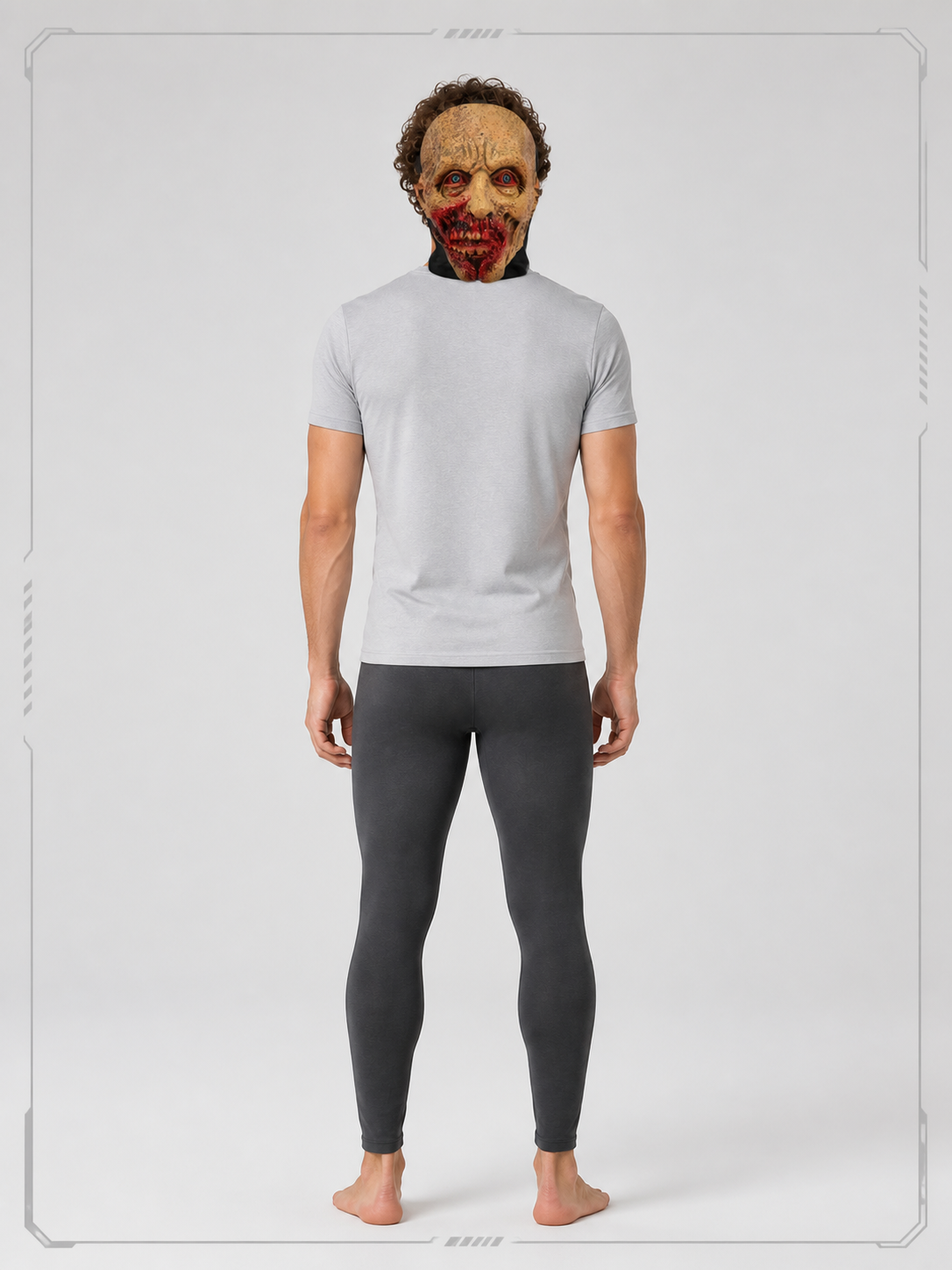 Halloween Scary Rotten Face Mask for Cosplay