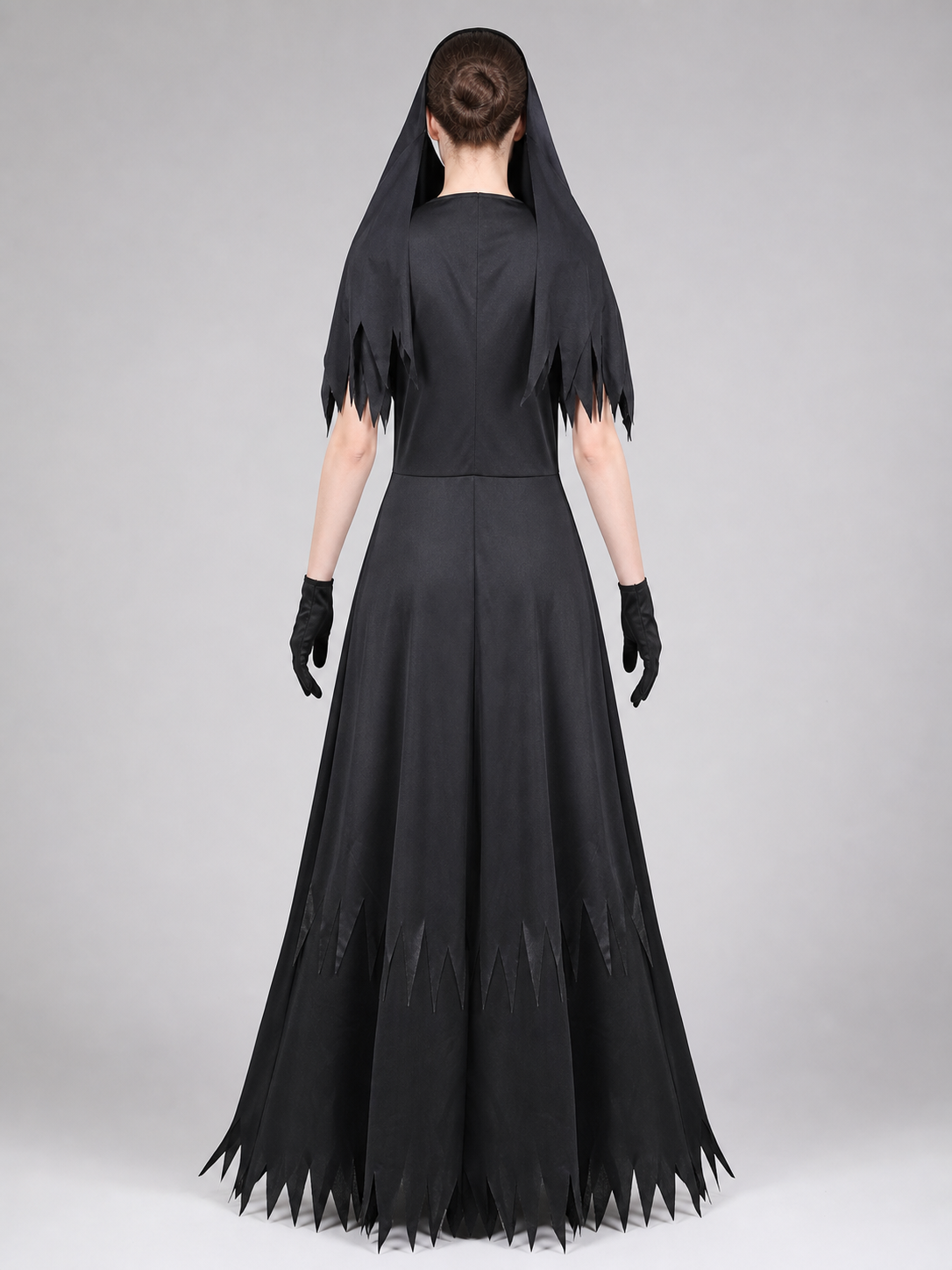 Hooded Religious Robe-Style Costume
