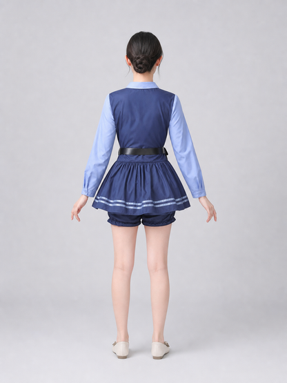 Judy Police Officer Costume with Skirt