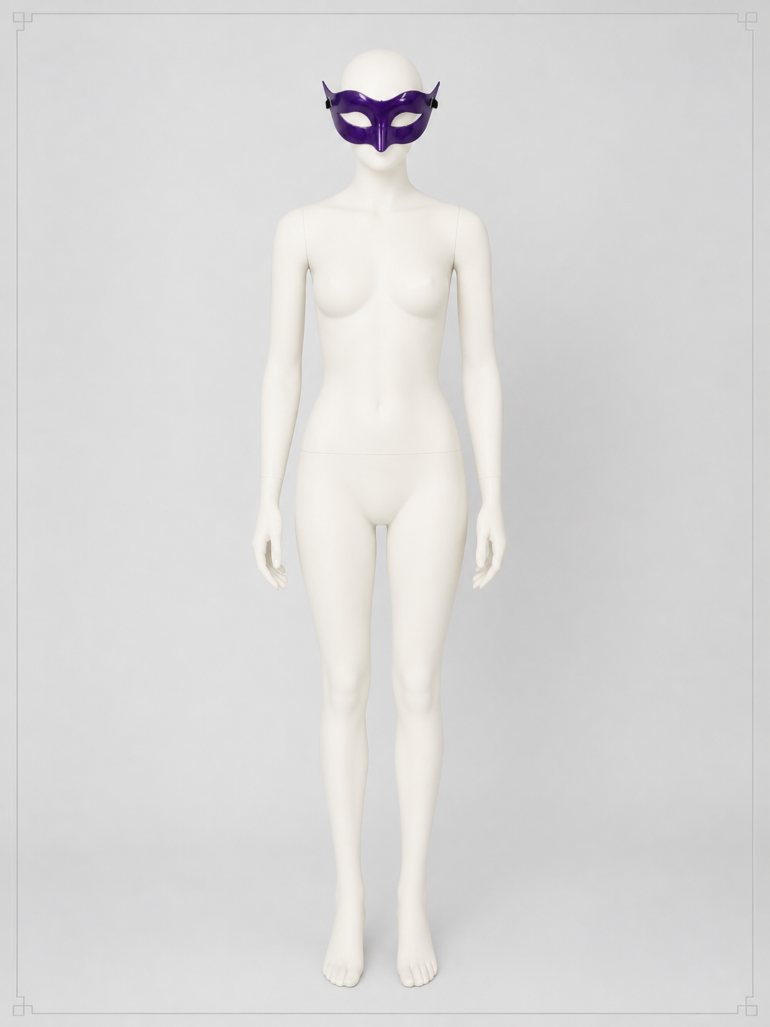 Purple Carnival Mask for Halloween and Cosplay