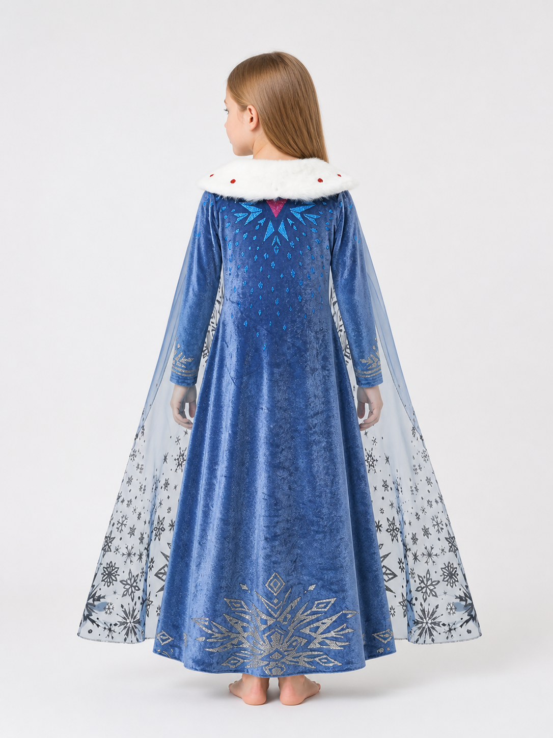 Halloween Ice Princess Costume back view