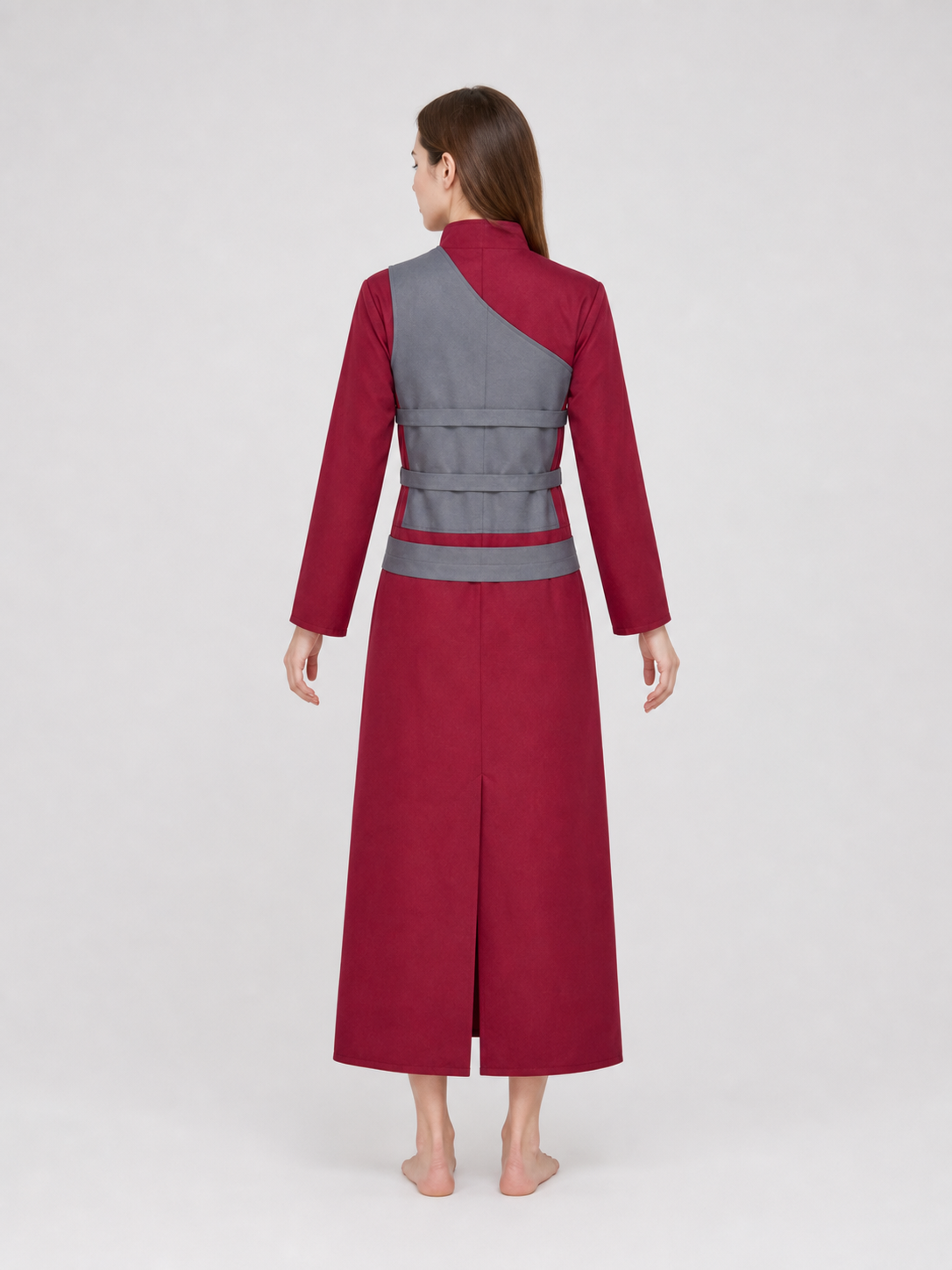 Gaara Cosplay Costume: Vest, Pants, and Bag