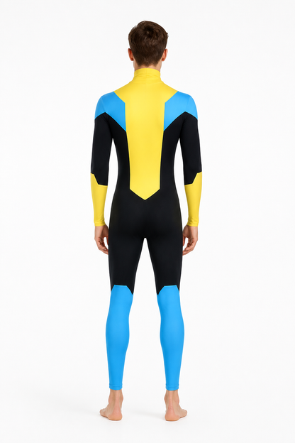 Omni-Man Cosplay Suit, Hooded Jumpsuit