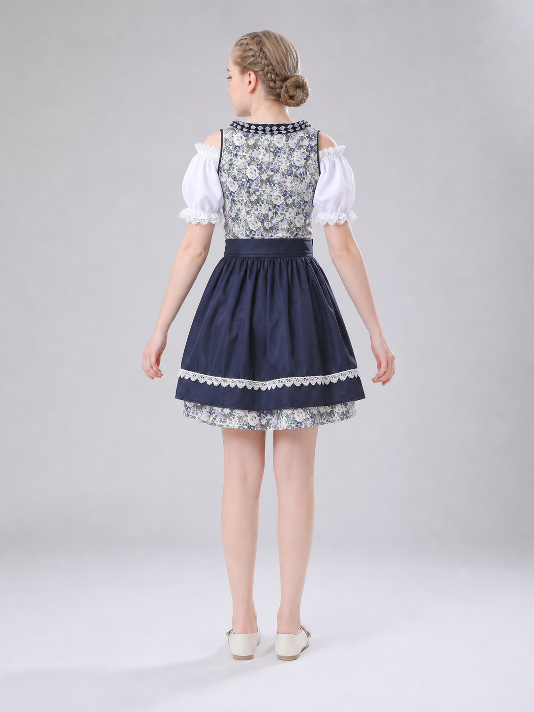 German-Style National Dress with Apron