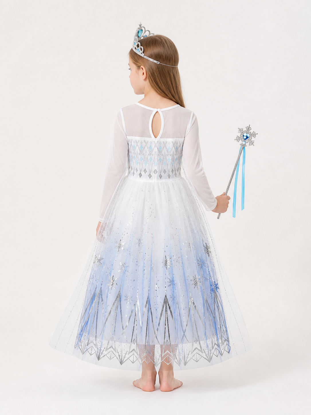 Halloween Snow Princess Costume