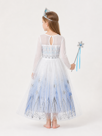 Halloween Snow Princess Costume