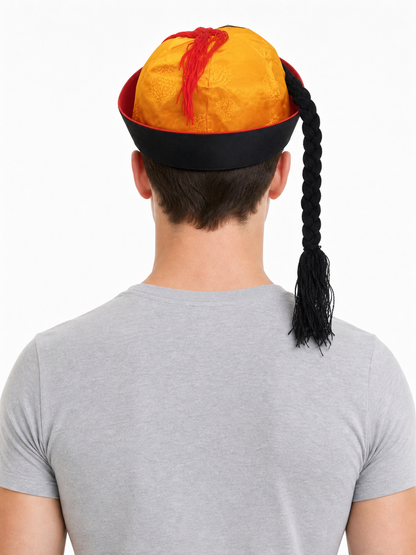 Halloween carnival hat with tassel