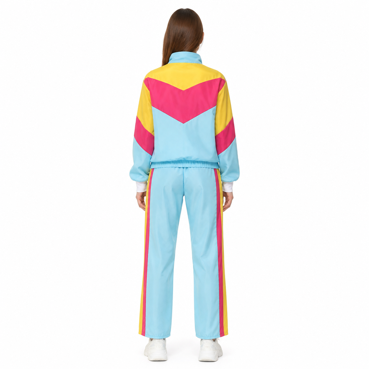 Stage Costume, Athletic Jacket and Pants Set back view
