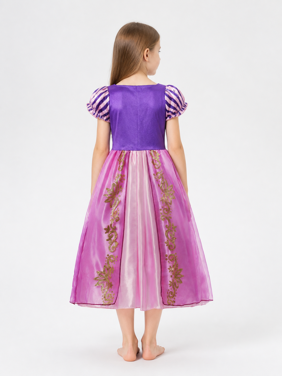 Princess Costume Dress for Halloween and Cosplay back view
