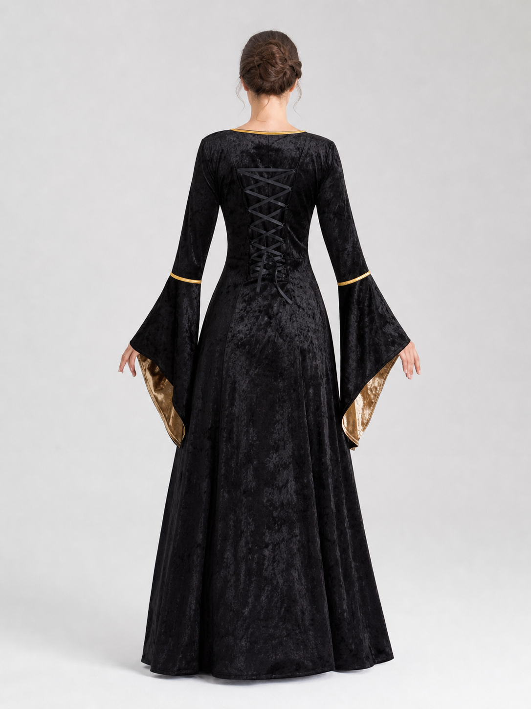 European Vampire Dress Costume for Halloween