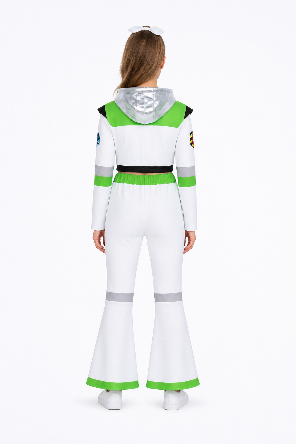 Buzz Lightyear Cosplay Costume with Jacket and Pants back view