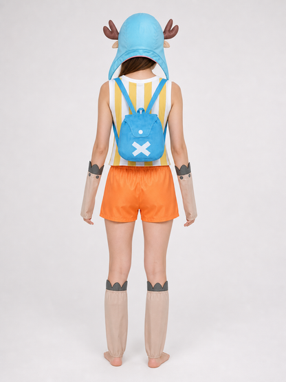 Tony Tony Chopper Cosplay Costume with Accessories