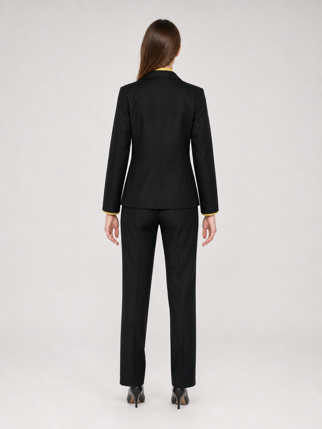 Sanji Wano Cosplay Costume: Black Double-Breasted Suit