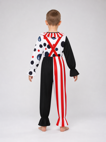 Clown Costume with Pants and Hat