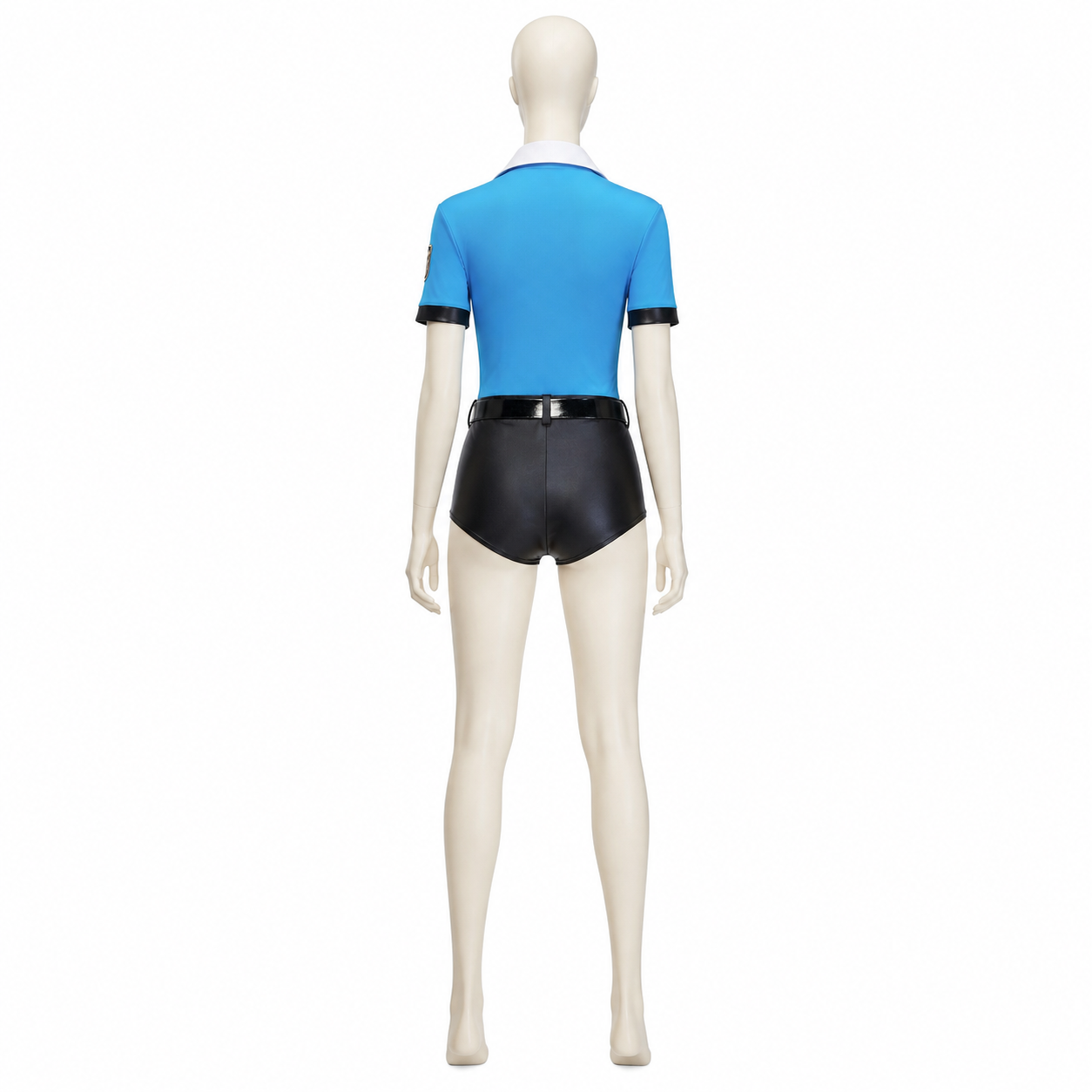 Police Costume for Cosplay and Stage Performances back view