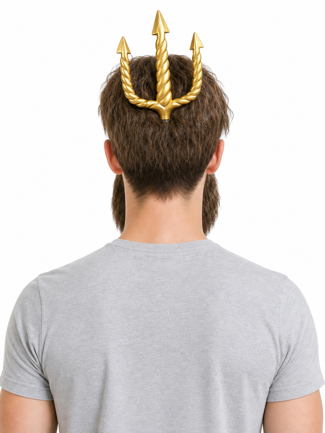King of the Seas Carnival Set: Trident and Wig