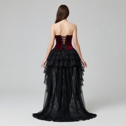 Gothic Death Cosplay Costume Set