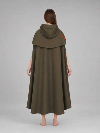 Medieval Hooded Elf Cloak for Cosplay