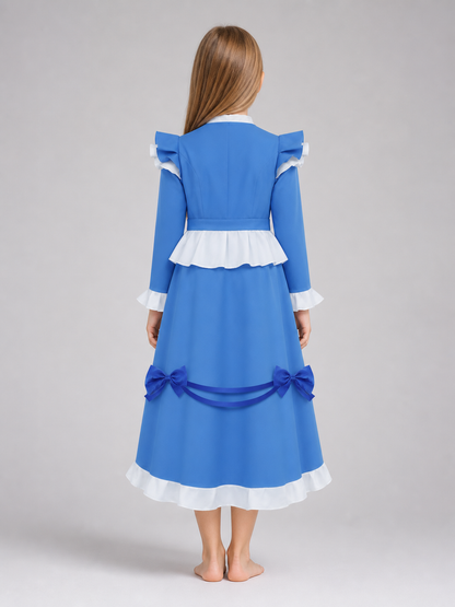 Poppy Cosplay Dress with Ruffles and Bows