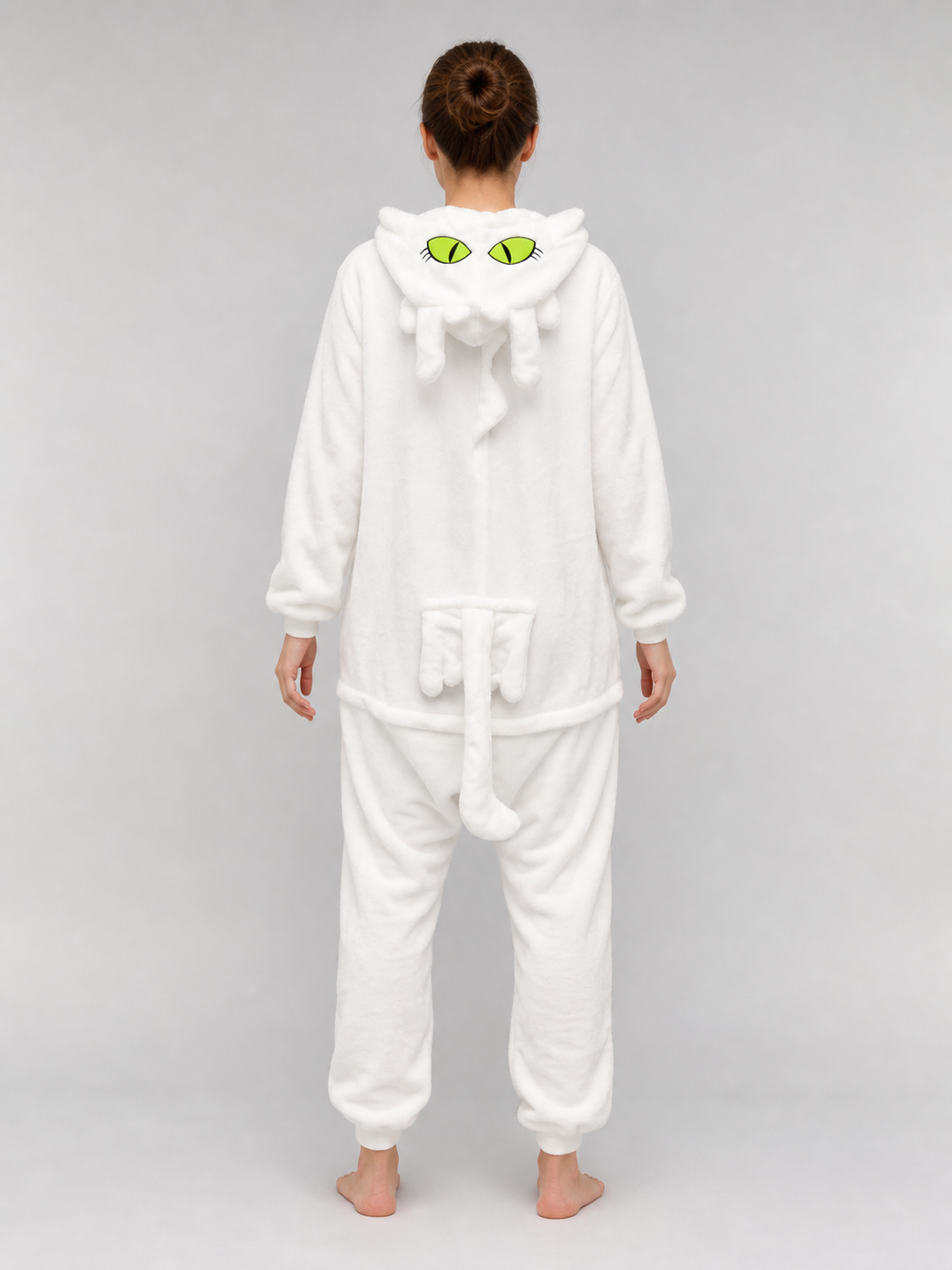 Hooded Kigurumi with Tail, Cat Costume