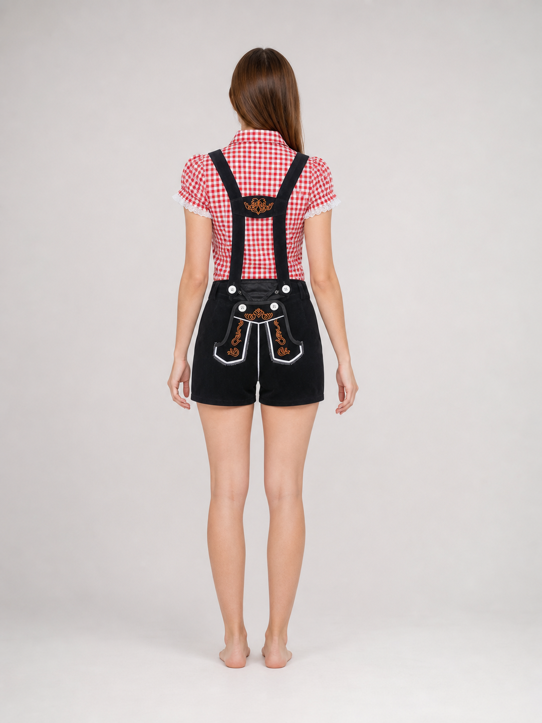 Oktoberfest-Style Costume: Shirt and Shorts
