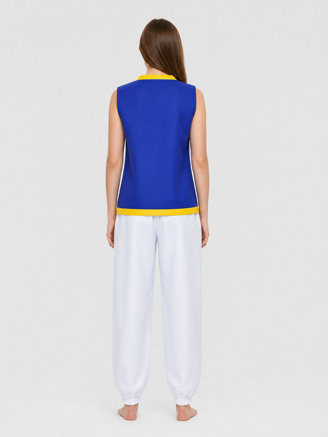 Cosplay Costume: Vest, Pants, and Mushroom Hat