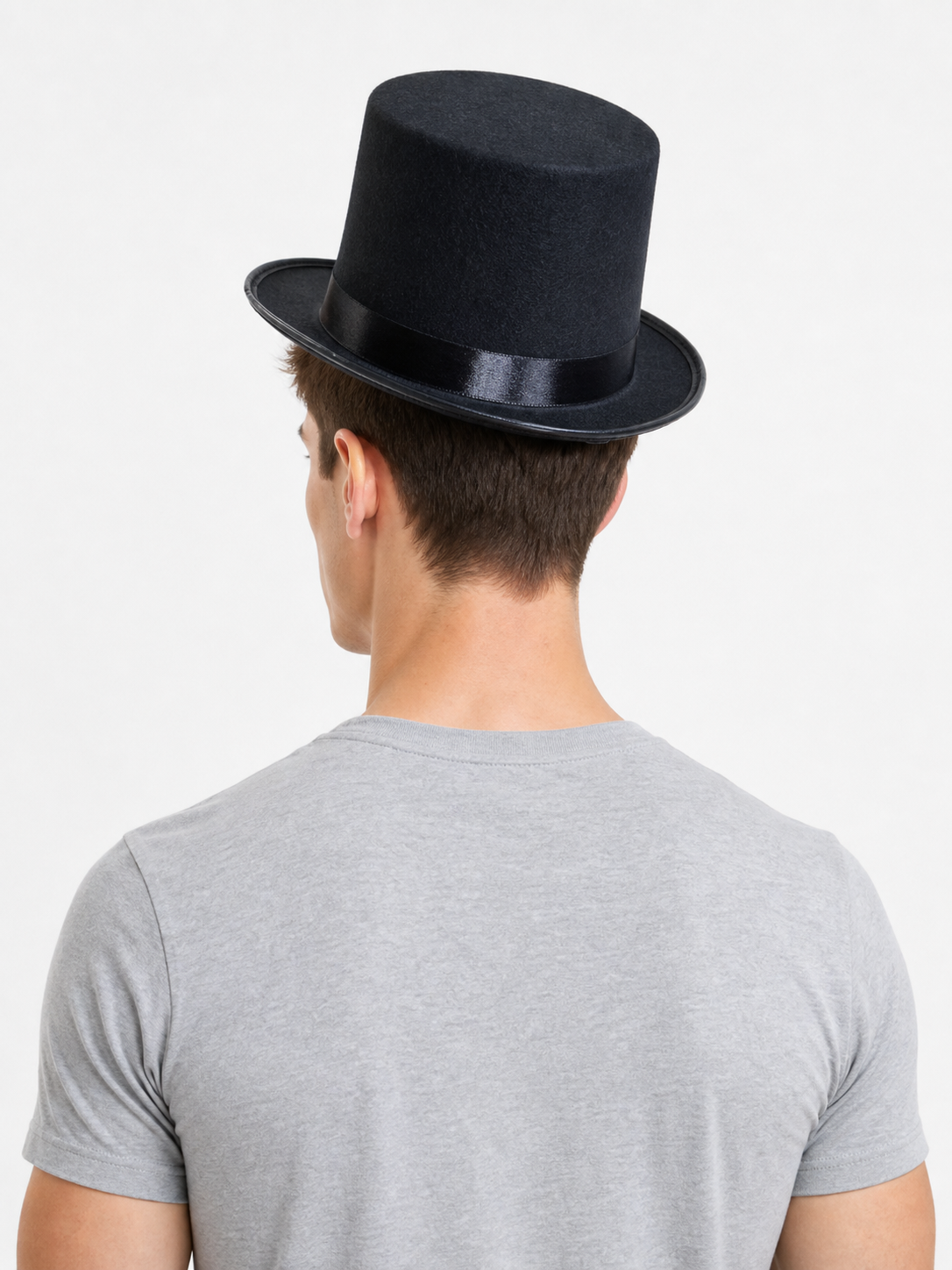 Wide-Brimmed Carnival Top Hat