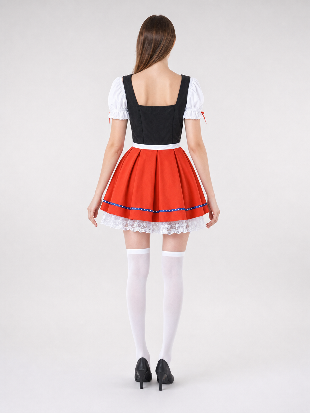 Oktoberfest-Style Costume Dress with Apron